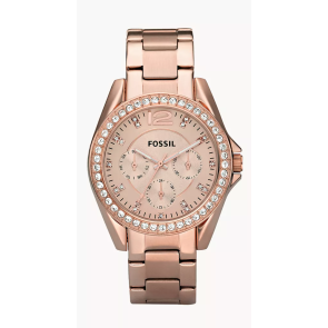 Bracelet de montre Fossil ES2811 (134XXXX) Acier Rosé 18mm
